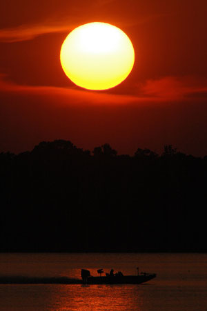 Lake Fork at Sunset Photo by Gary Edwards