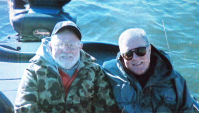 Sampson & Rainey Fishing on Lake Fork